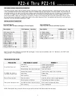 Preview for 6 page of Prozone PZ2-4 Thru PZ2-16 Installation Manual And Operation Manual