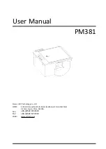 PRT PM381 User Manual preview