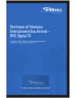 PRTC Digital TV Manual preview