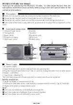 Prunus J-05 User Manual preview