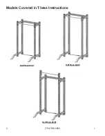 Preview for 2 page of PRx Performance Build Limitless Half-Rack-81/81 Assembly Instructions Manual