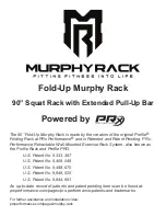 Предварительный просмотр 1 страницы PRx Performance Murphy Rack Fold Up Manual