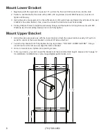 Предварительный просмотр 6 страницы PRx Performance Murphy Rack Fold Up Manual