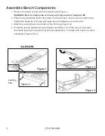 Предварительный просмотр 2 страницы PRx Performance Profile Incline Folding Bench Quick Start Manual