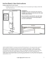 Предварительный просмотр 7 страницы PRx Performance Profile Incline Folding Bench Quick Start Manual