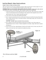 Предварительный просмотр 8 страницы PRx Performance Profile Incline Folding Bench Quick Start Manual