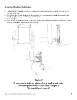 Предварительный просмотр 9 страницы PRx Performance Profile Squat Rack with Pull-Up Bar 90" Assembly Instructions Manual