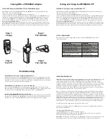 Preview for 2 page of PRYME Radio Product PRYMEBLUPUSH-TO-TALK User Manual