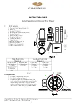 Предварительный просмотр 1 страницы Prysmian Channell Aerial Openable Joint Closure Instruction Manual