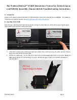 Preview for 1 page of Prytime Medical STAAR Assemble, Disassemble & Troubleshooting Instructions