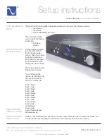 Preview for 8 page of PS Audio GCC-100 Instructions For Use Manual