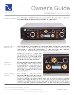 Preview for 8 page of PS Audio ia50 Owner'S Reference Manual