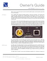 Preview for 10 page of PS Audio ia50 Owner'S Reference Manual