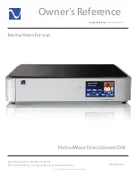 Preview for 1 page of PS Audio PerfectWave DirectStream DAC Instructions For Use Manual