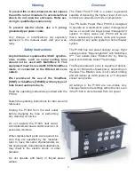 Preview for 2 page of PS Audio Power Plant P1000 Operation Manual