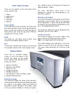 Preview for 5 page of PS Audio Power Plant P1000 Operation Manual