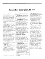 Предварительный просмотр 4 страницы PS Audio PS IVH Operating Instructions Manual