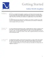 Preview for 7 page of PS Audio Stellar M1200 Owner'S Reference Manual