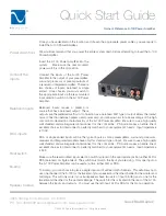 Preview for 6 page of PS Audio TRIO A-100 Owner'S Reference Manual