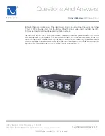 Preview for 9 page of PS Audio UPC-200 Owner'S Reference Manual