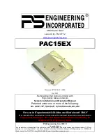 Preview for 1 page of PS Engineering PAC15EX System Installation And Operation Manual