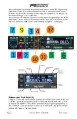 Предварительный просмотр 2 страницы PS Engineering PAR200B Pilot'S Manual And Operation Manual