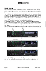 Предварительный просмотр 12 страницы PS Engineering PAR200B Pilot'S Manual And Operation Manual