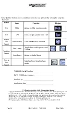 Предварительный просмотр 16 страницы PS Engineering PAR200B Pilot'S Manual And Operation Manual