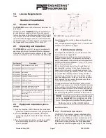 Предварительный просмотр 3 страницы PS Engineering PM1000 II Operator And Installation Manual