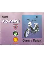 PS Motor Manet Korado Owner'S Manual preview