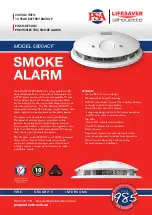 PSA Products LIFESAVER silhouette 5800ACF Instructions preview