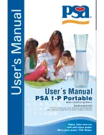 Preview for 1 page of PSA 1-P Portable User Manual