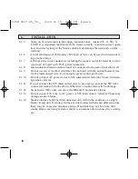 Preview for 8 page of PSA Lifesaver LIF5000 Installation And User Manual