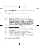 Preview for 10 page of PSA Lifesaver LIF5000 Installation And User Manual