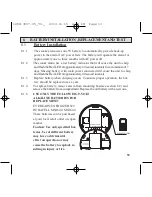 Preview for 15 page of PSA Lifesaver LIF5000 Installation And User Manual