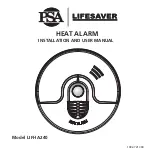 Preview for 1 page of PSA LIFESAVER LIFHA240 Installation And User Manual