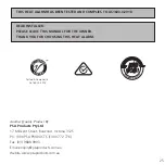 Preview for 25 page of PSA LIFESAVER LIFHA240 Installation And User Manual