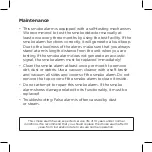 Preview for 12 page of PSA LIFESAVER LIFPE10LP Manual