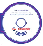 Предварительный просмотр 1 страницы PSA LIFESAVER LIFWMB2 Quick Start Manual