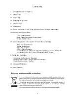 Preview for 2 page of PSB CWA-1 Installation Manual