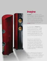 Preview for 2 page of PSB Imagine Loudspeakers Specification