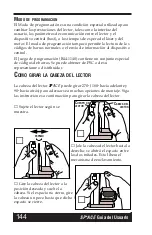 Предварительный просмотр 148 страницы PSC Scanning SP*ACE User Manual