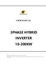 Preview for 1 page of PSC Solar 100KW User Manual