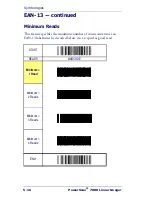 Preview for 108 page of PSC LINEAR IMAGER 7000 Product Reference Manual