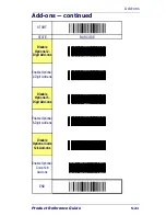 Preview for 113 page of PSC LINEAR IMAGER 7000 Product Reference Manual