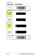 Preview for 124 page of PSC LINEAR IMAGER 7000 Product Reference Manual