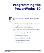 Предварительный просмотр 17 страницы PSC PowerWedge 10 User Manual