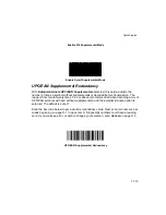 Preview for 153 page of PSC QuickScan 3000 Product Reference Manual