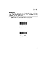 Preview for 203 page of PSC QuickScan 3000 Product Reference Manual