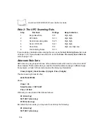 Preview for 230 page of PSC QuickScan 3000 Product Reference Manual